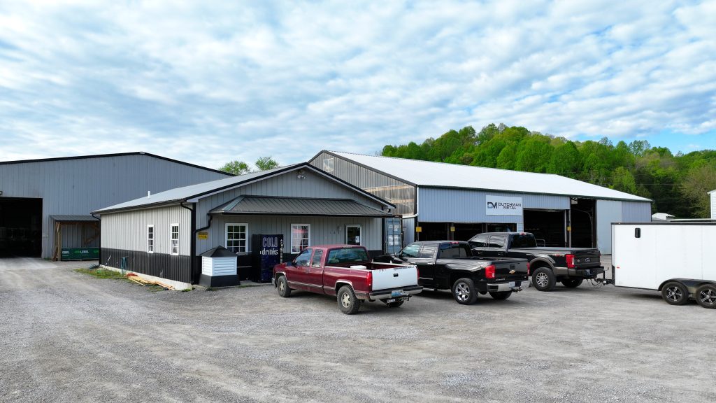 Front view of the office at Dutchman Metal