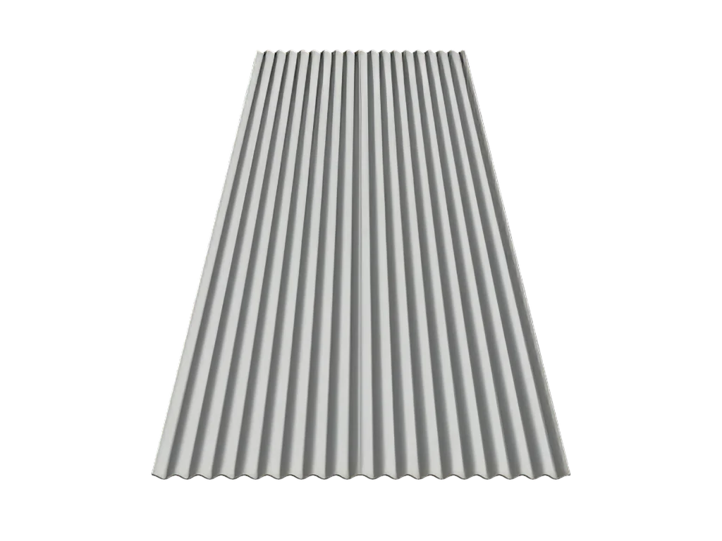 Corrugated metal panels profile