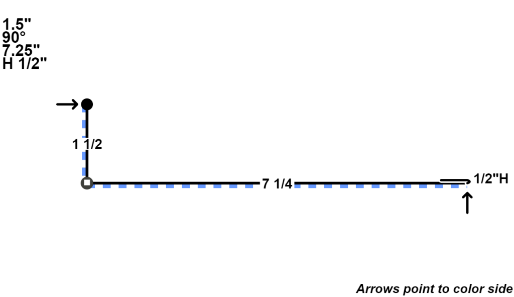 Trim Profile 1.5 x 7.25