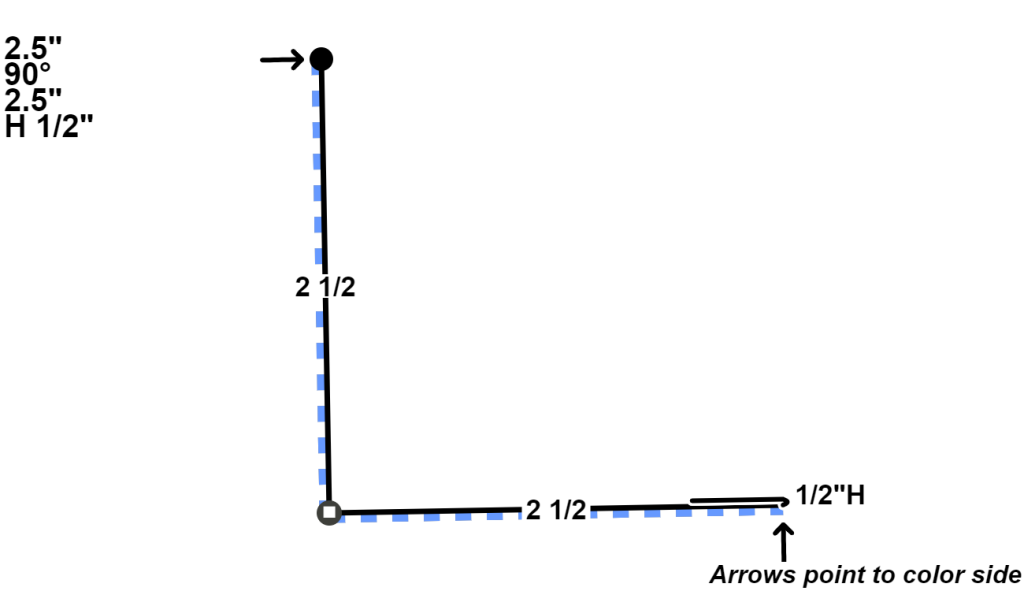 Trim Profile 2.5 x 2.5