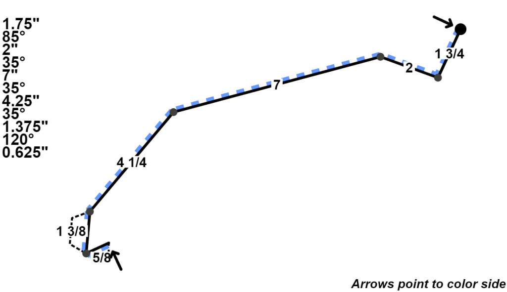 Trim Profile Double Track Cover