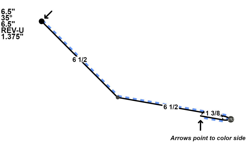 Trim Profile Transition Flashing