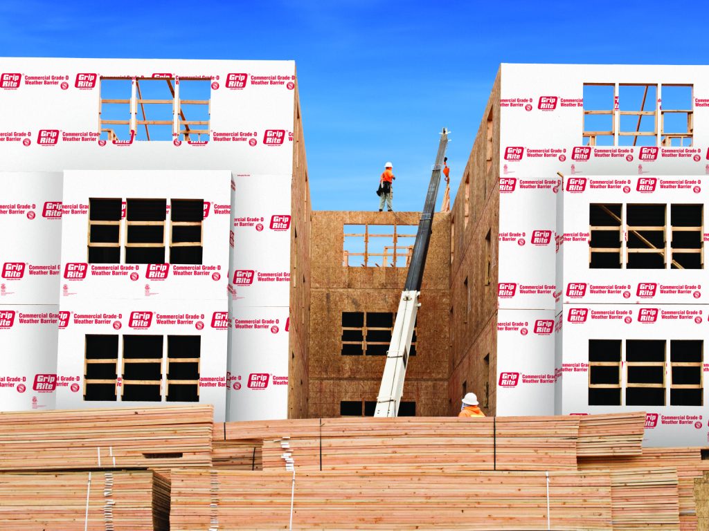 Commercial grade house wrap by Grip Rite