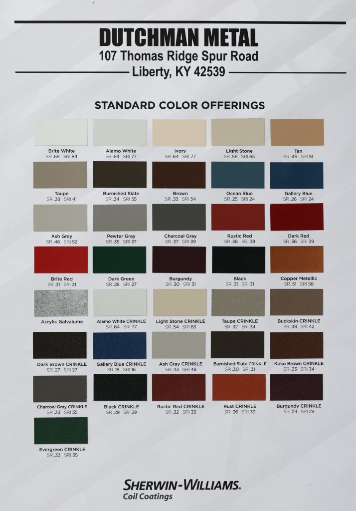 Digital Color Chart